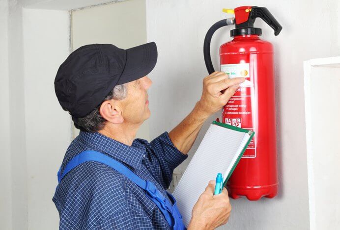 local fire extinguisher inspection